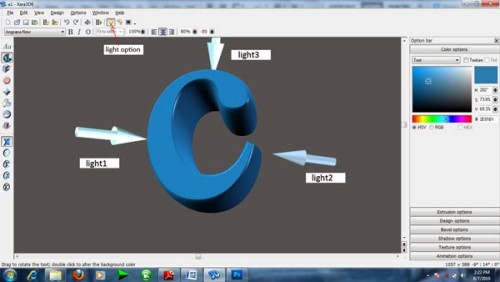 Создание красочного текстового 3d эффекта в Фотошоп