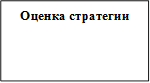 Оценка стратегии