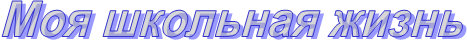 Моя школьная жизнь
