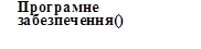 Програмне забезпечення()