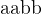 \rm aabb