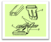 Технологическая оснастка к швейным машинам с наличием в конструкции направителя
