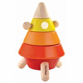 Деревянная игрушка Plan Toys Пирамидка Ракета - Акушерство.Ru