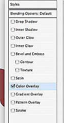 color overlay