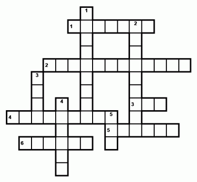 holidays crossword