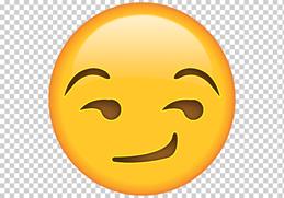 Smirk Emoji Смайлик Смайлик, смайлик, лицо, наклейка, значки компьютеров  png | Klipartz