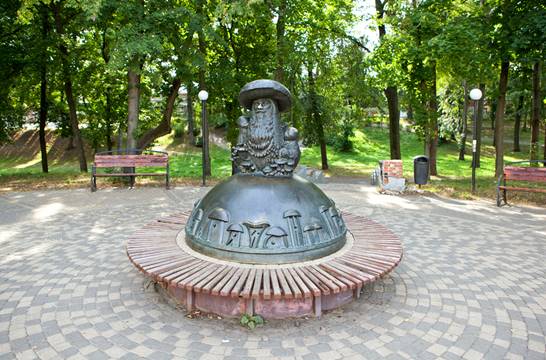 скульптура грибы с глазами Рязань