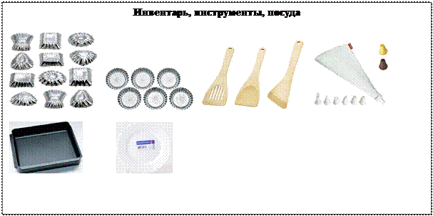 Надпись: Инвентарь, инструменты, посуда
                                                          
                  



