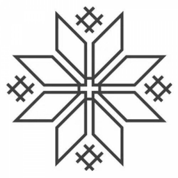 Мордовский узор раскраска