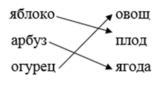 Установите соответствие