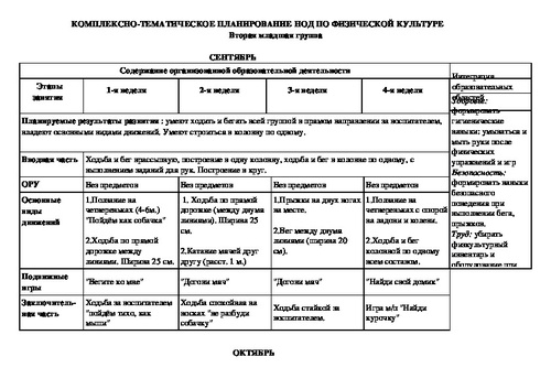 Программно целевое планирование развития физической культуры и спорта строится по логической схеме