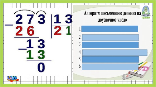 Деление на двузначное число когда в частном есть нули 4 класс презентация