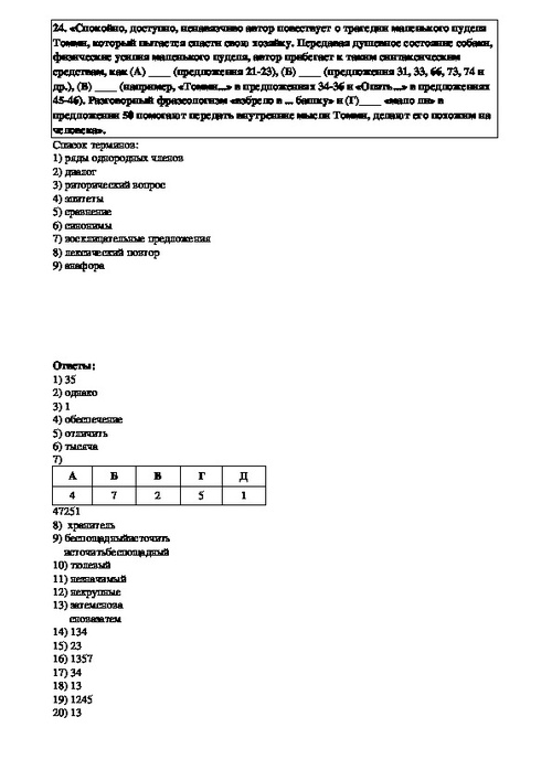 Проект по русскому языку 11 класс