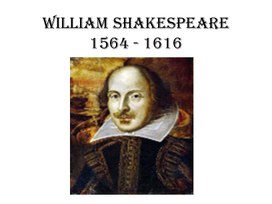 Активизация знаний по теме "Шекспир"