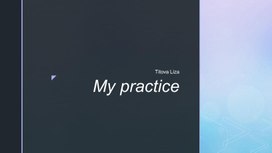 Обложка для материала Презентация по английскому "Моя практика СНФС (ЭЛОС)"