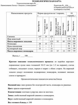 Обложка для материала Отчет о практике специальности 19.02.10.