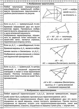 Обложка для материала Геометрия в таблицах 10-11кл