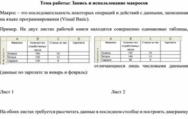 Обложка для материала Задание по MS Excel