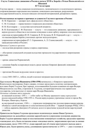 Обложка для материала Смута