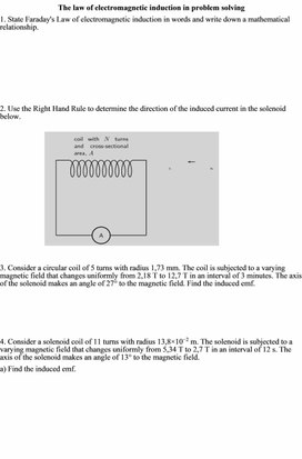 Обложка для материала 1Lenz rule, phenomenon of self-inductance