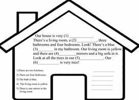 Обложка для материала Рабочий лист Our House