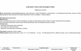 Обложка для материала город на неве