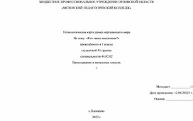 Обложка для материала Технологическая карта урока по окружающему миру на тему "Кто такие насекомые?"