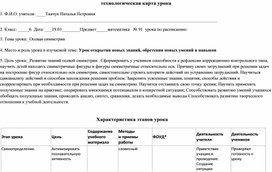 Обложка для материала Разработка урока математики в 6 классе :"Осевая симметрия"