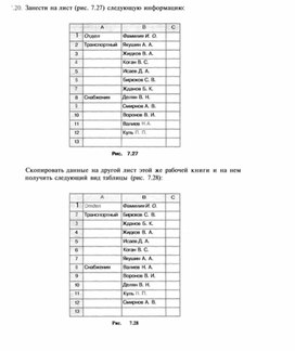 Обложка для материала Электронная таблица Microsoft Excel