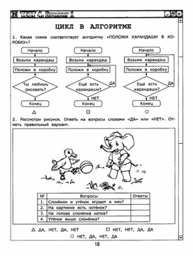 Обложка для материала Тест по информатике для 3 класса