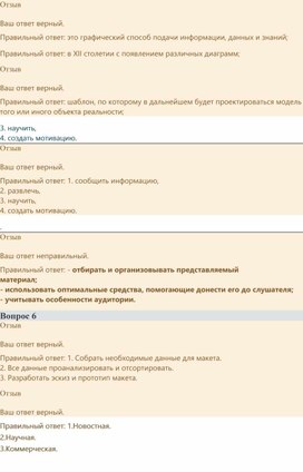 Тест : Инфографика