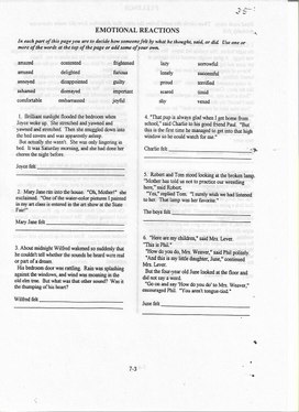 Раздаточный материал по английскому языку (6-7 класс)