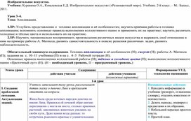 Обложка для материала Аппликация.