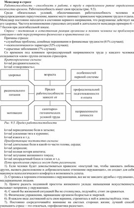 Обложка для материала Менеджер и стресс