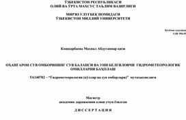 MAGISTERSKIY DISSERTATSIYA