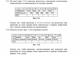 Обложка для материала Электронная таблица Microsoft Excel