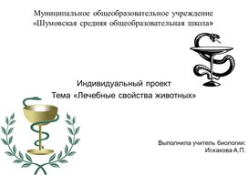 Обложка для материала Лечебные свойства животных