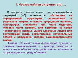 Единая государственная система предупреждения и ликвидации чрезвычайных ситуаций (РСЧС)