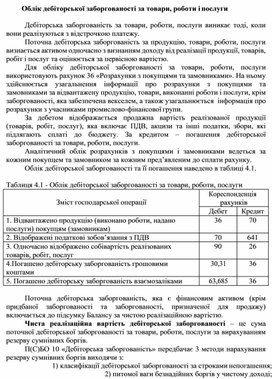 Обложка для материала Облік дебіторської заборгованості за товари, роботи і послуги