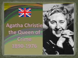 Agatha Christie the Queen of Crime