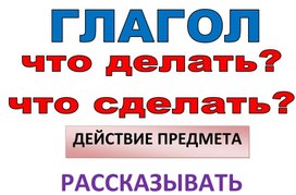 Обложка для материала глагол 1
