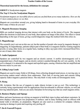 Обложка для материала PHY_10_18_V1_TG_Applications of Magnetic Materials