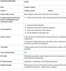 Обложка для материала Phase diagrams, triple point, critical state of the substance Lesson plan