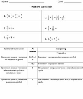 Обложка для материала Математика_5 класс_умножение смешанных чисел_карточка 2 (ответы)