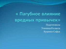 Презентация