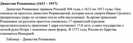 Обложка для материала "Династия Романовых"