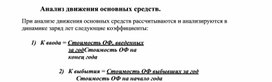 Обложка для материала Анализ движения основных средств