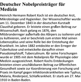 "Немецкий лауреат Нобелевской премии в области медицины"