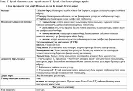 Обложка для материала Тема:  Г. Тукай «Закончил дело - гуляй смело»/ Г. Тукай. «Эш беткәч уйнарга ярый».