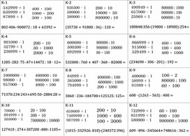Обложка для материала Раздаточный материал по математике для 4 класса